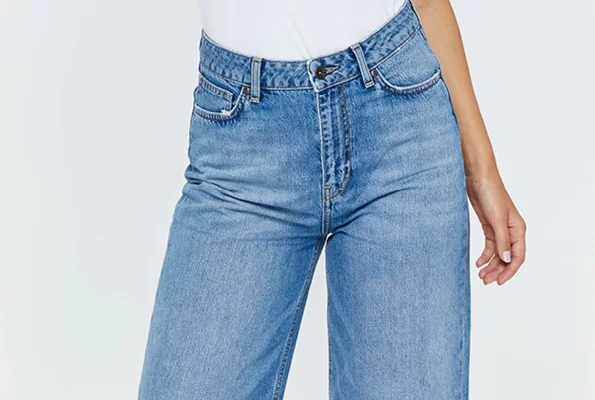 jeansy straight damske